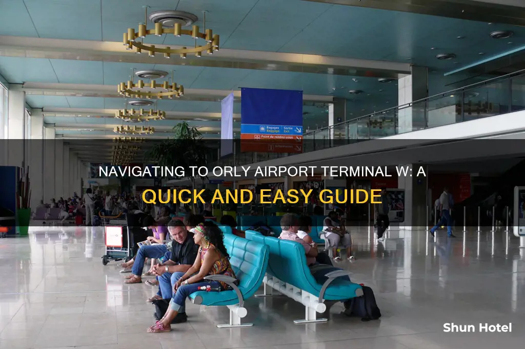 how to get to orly airport terminal w