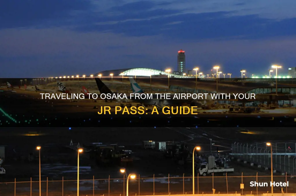 how to get to osaka from airport with jr pass
