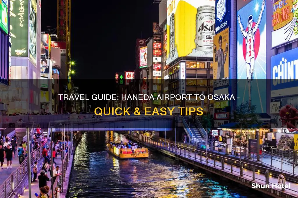 how to get to osaka from haneda airport