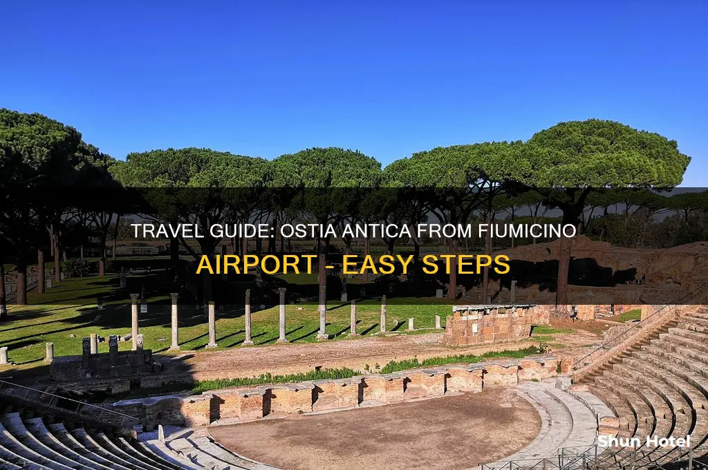 how to get to ostia antica from fiumicino airport