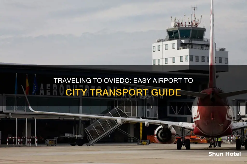 how to get to oviedo from airport