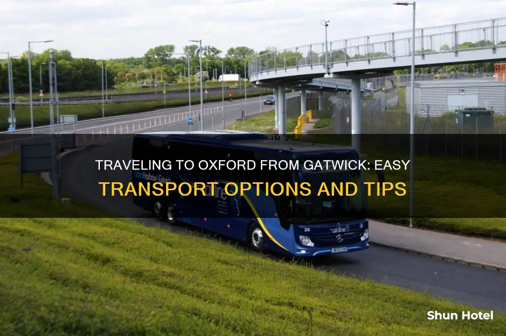 how to get to oxford from gatwick airport