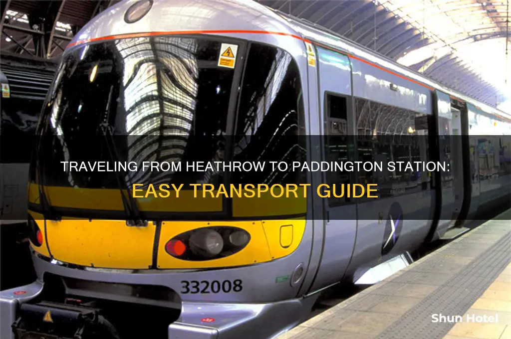 how to get to paddington station from heathrow airport
