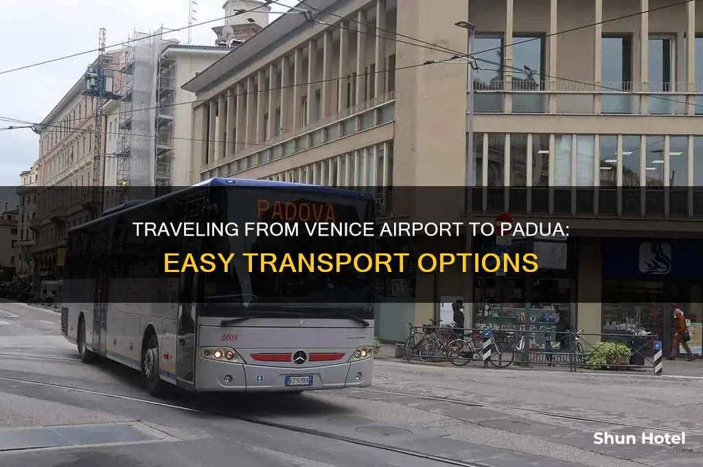 how to get to padua from venice airport