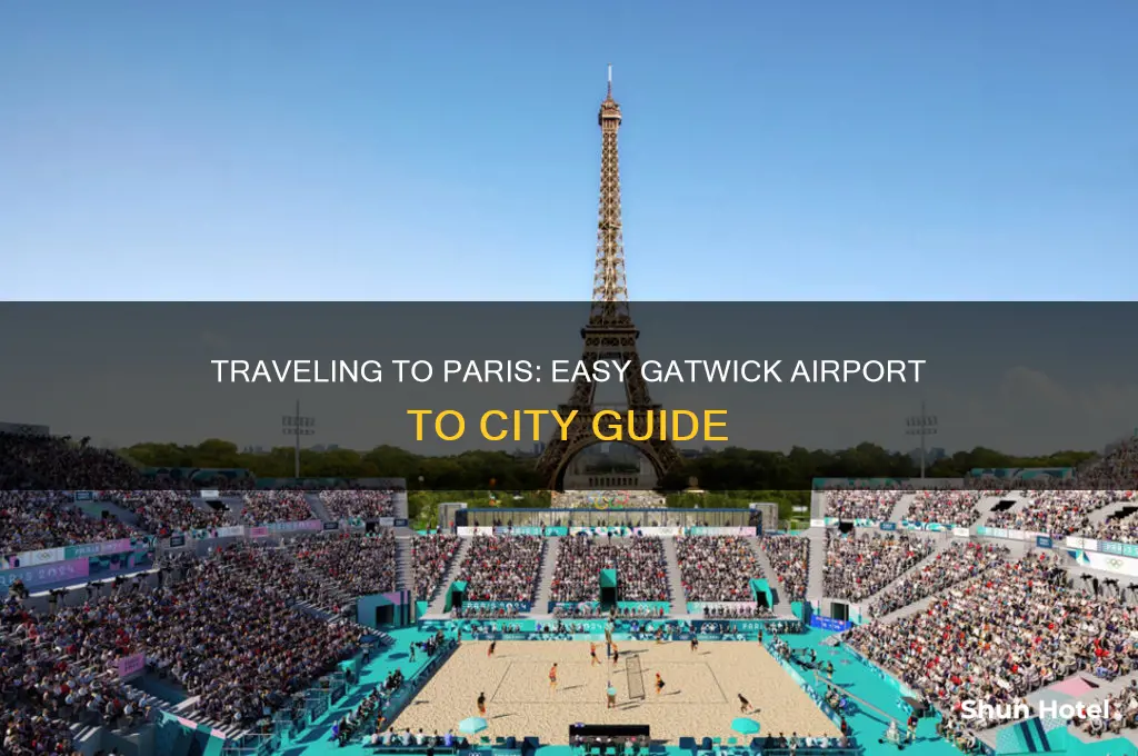 how to get to paris from gatwick airport