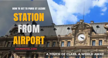 Traveling to Paris St Lazare Station: Easy Airport Transfer Guide