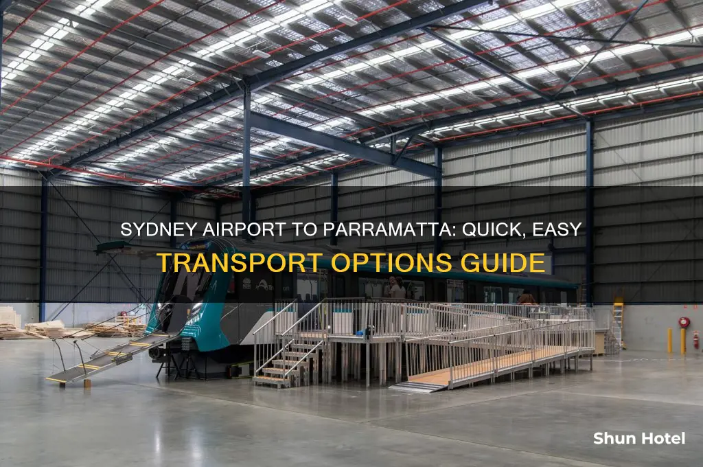 how to get to parramatta from sydney airport