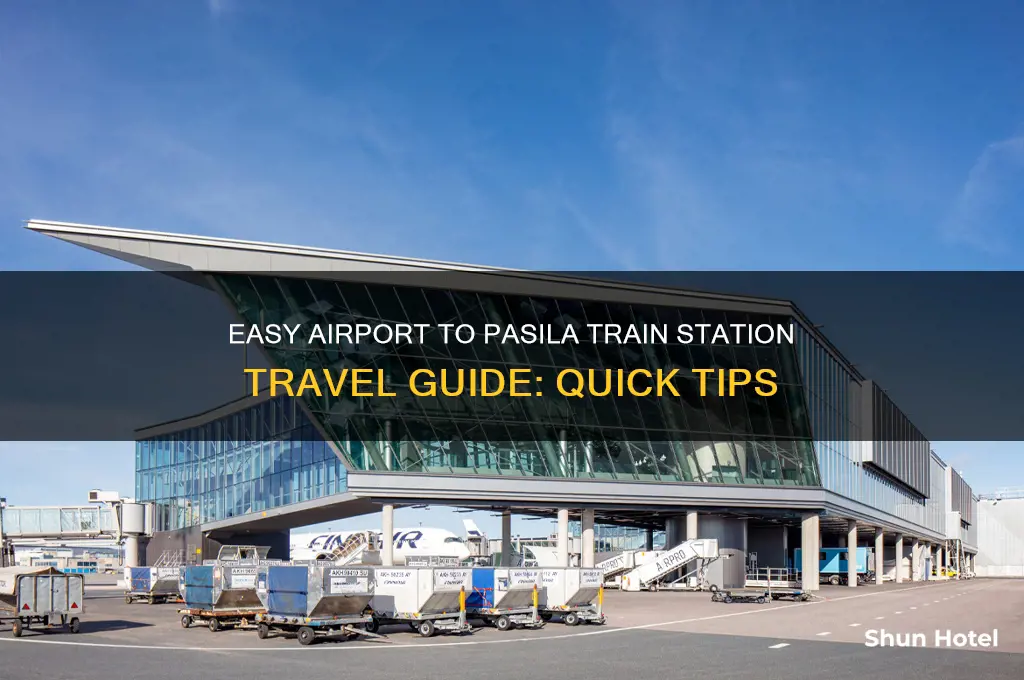 how to get to pasila train station from the airport