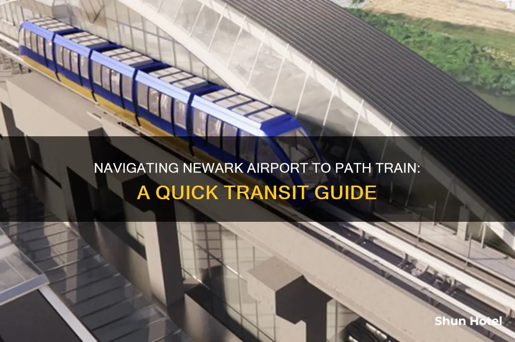 how to get to path train from newark airport