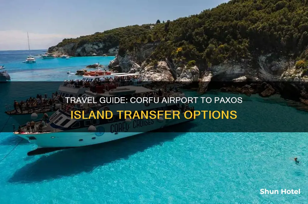 how to get to paxos from corfu airport