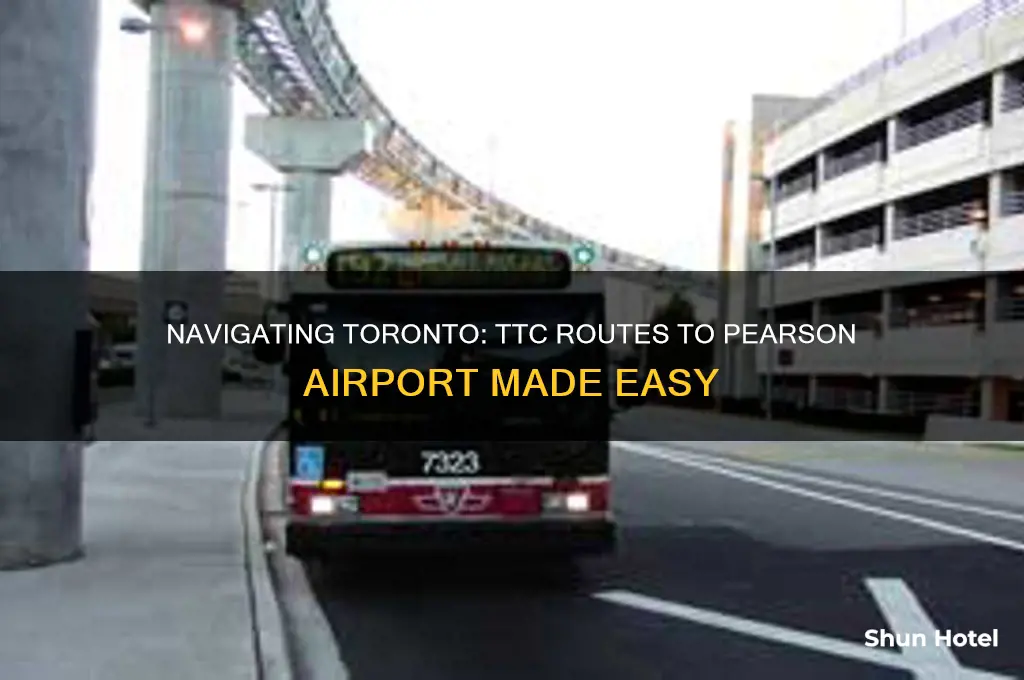 how to get to pearson airport by ttc