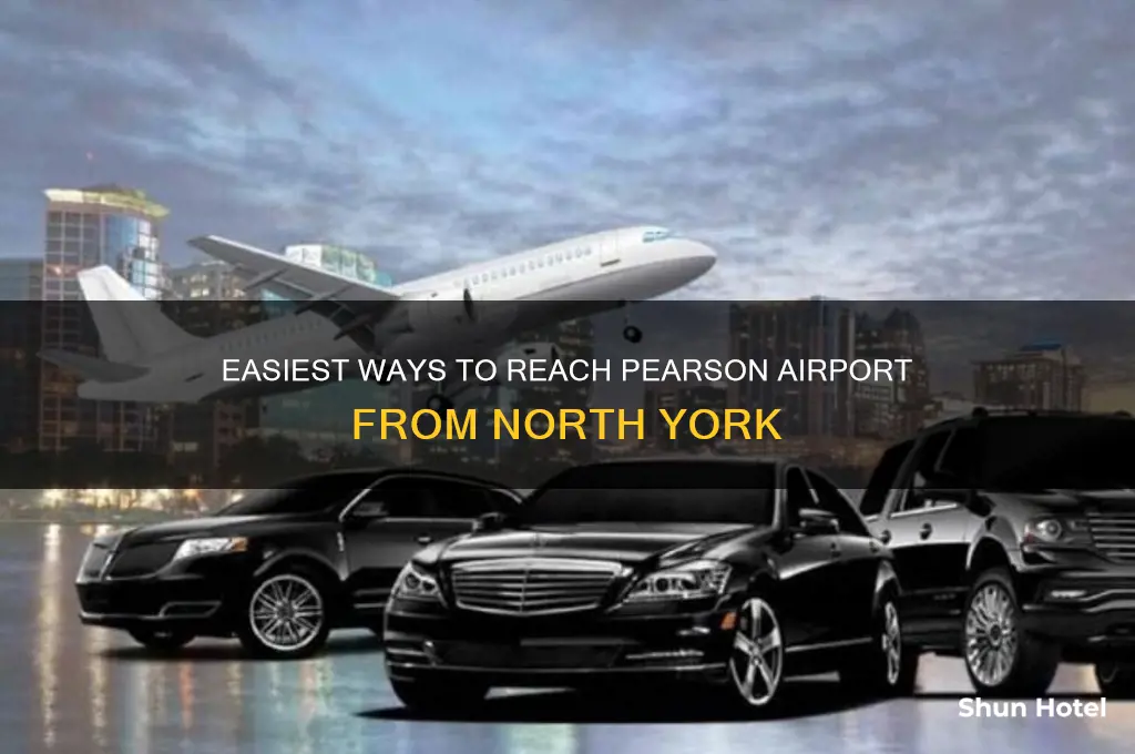 how to get to pearson airport from north york