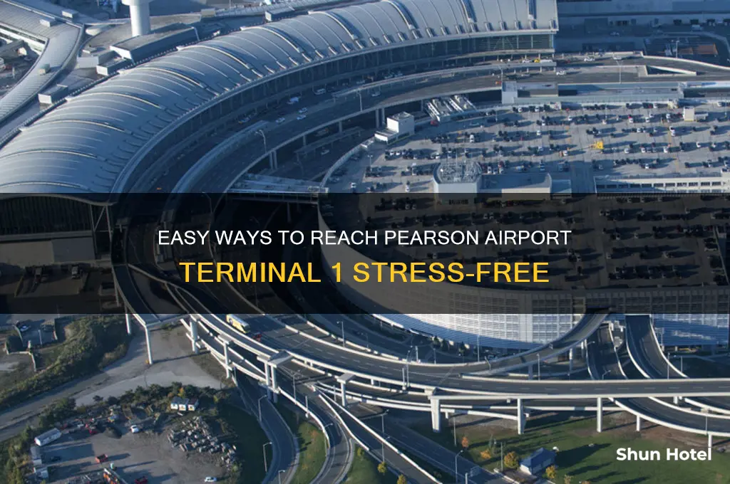 how to get to pearson airport terminal 1
