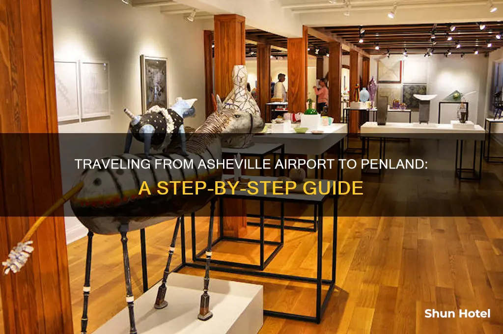 how to get to penland from asheville airport