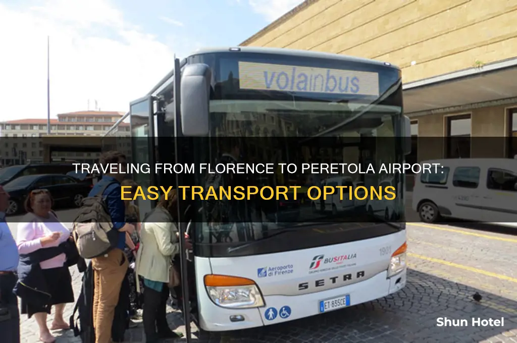 how to get to peretola airport from florence