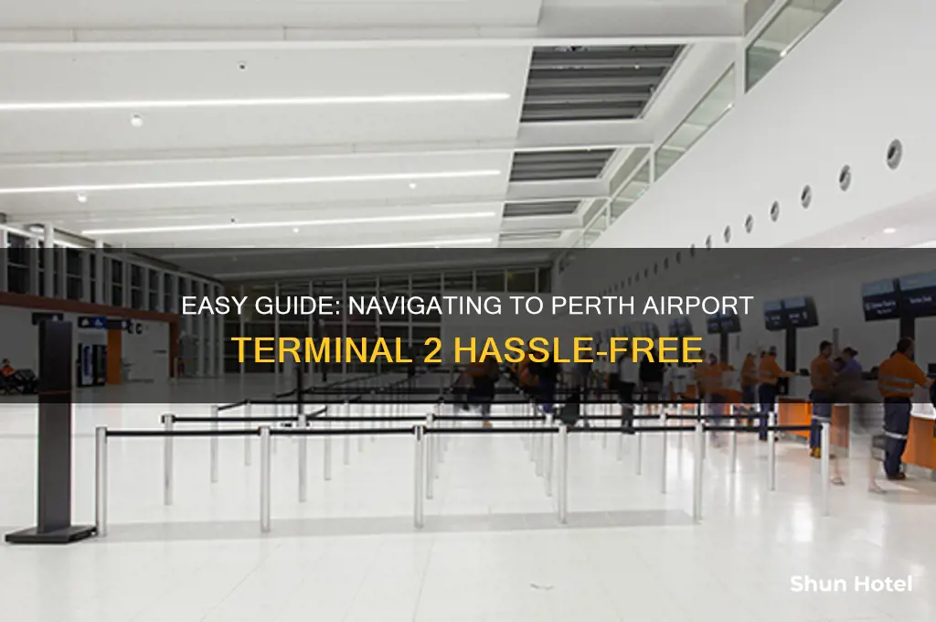 how to get to perth airport terminal 2