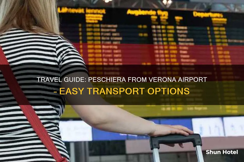 how to get to peschiera from verona airport