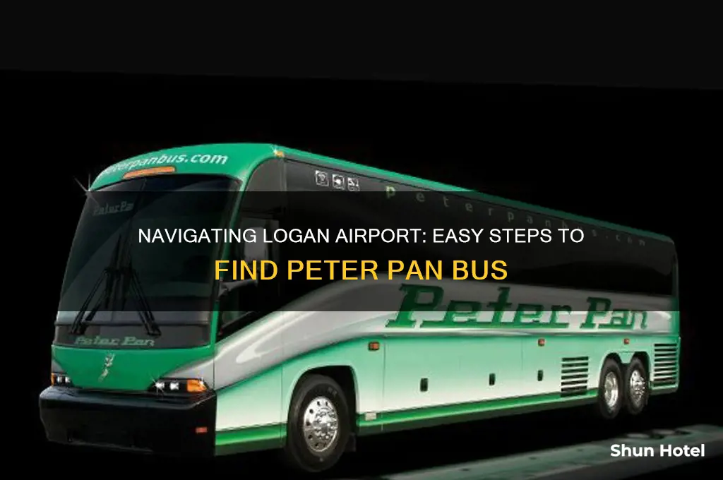 how to get to peter pan bus at logan airport
