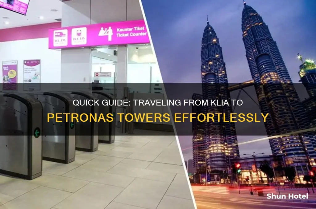 how to get to petronas towers from airport