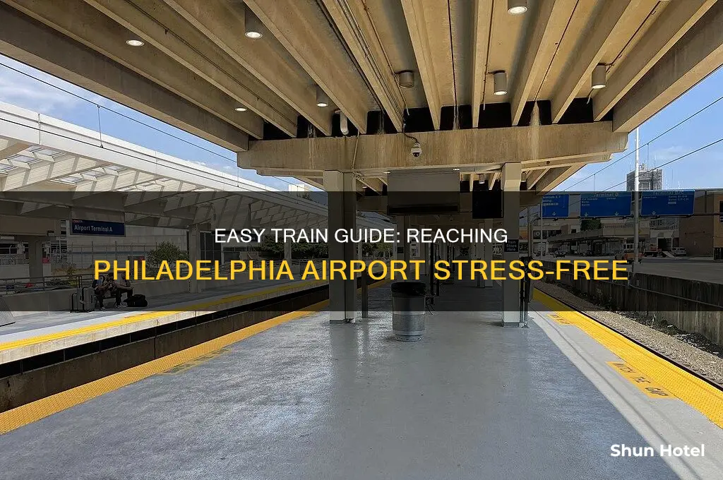 how to get to philadelphia airport by train