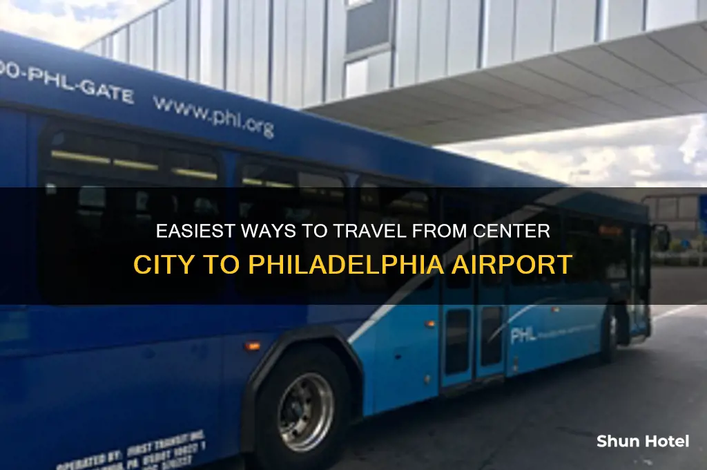 how to get to philadelphia airport from center city