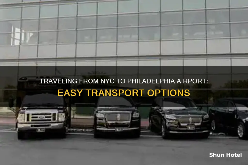 how to get to philadelphia airport from new york
