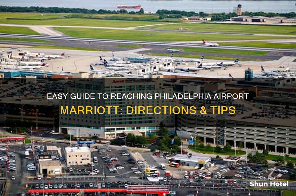 how to get to philadelphia airport marriott