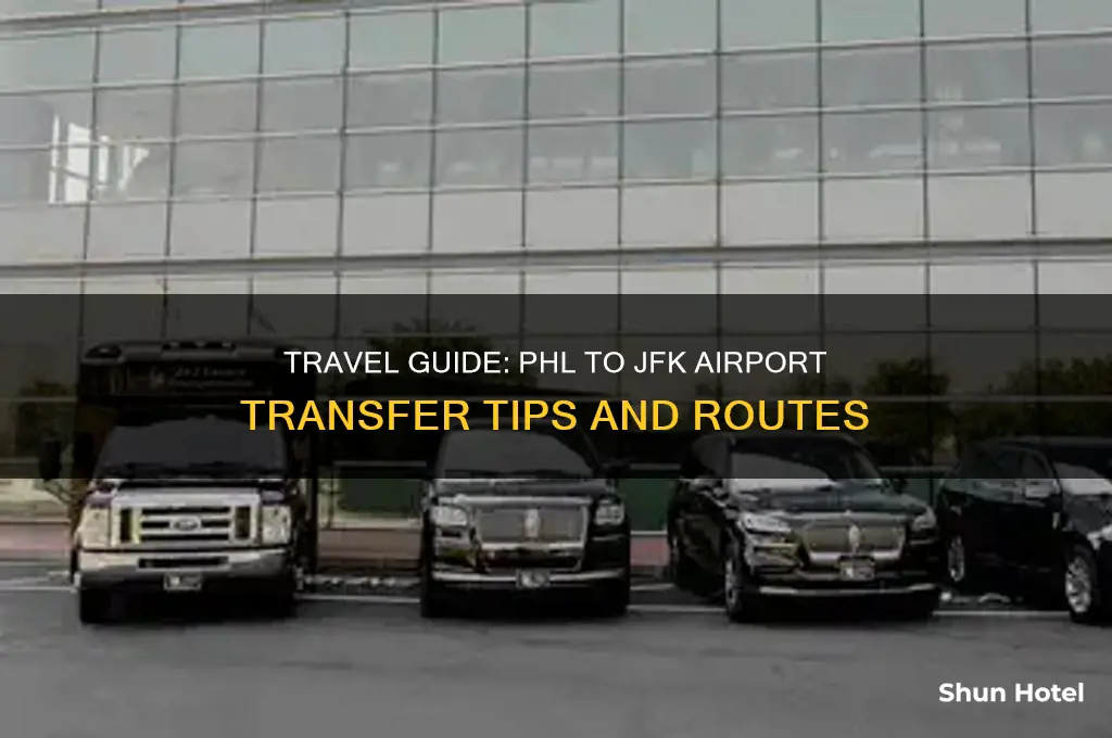 how to get to phl to jfk airport