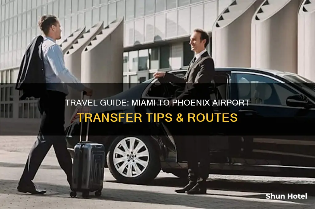 how to get to phoenix airport from miami international airport