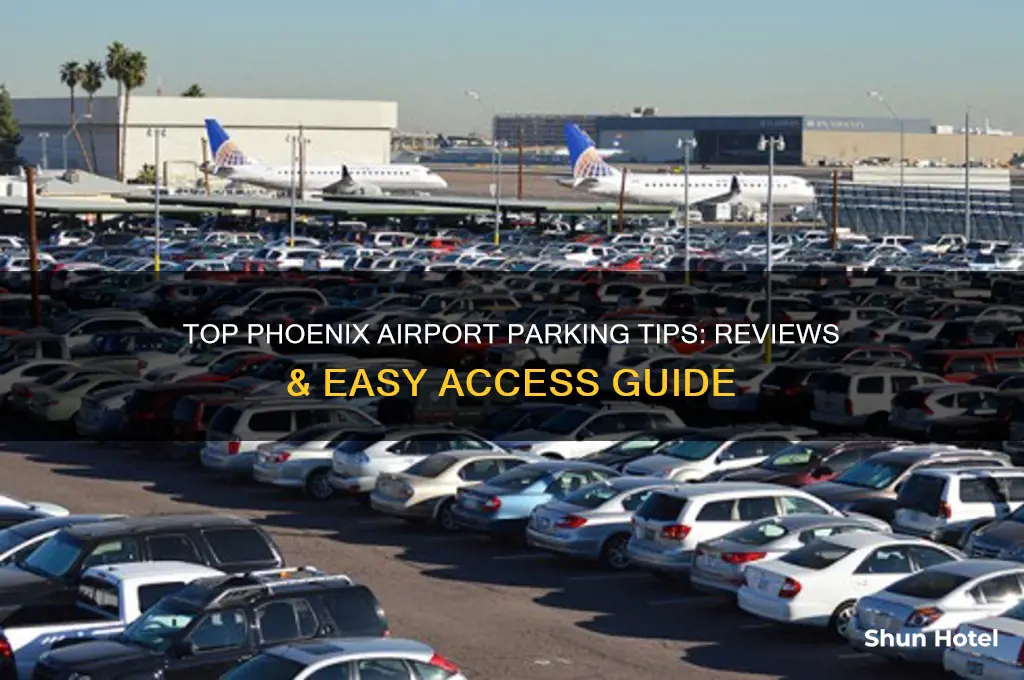 how to get to phoenix airport parking reviews