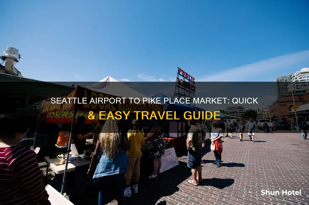 how to get to pike place market from seattle airport