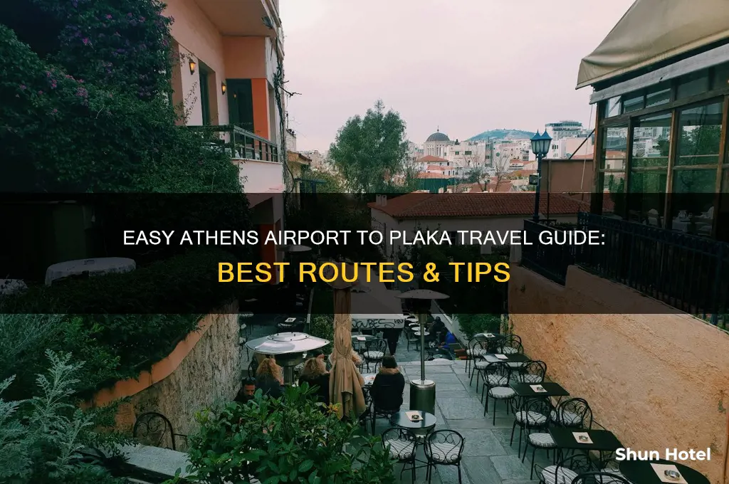 how to get to plaka from athens airport