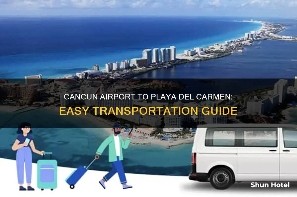 how to get to playa del carmen from cancun airport