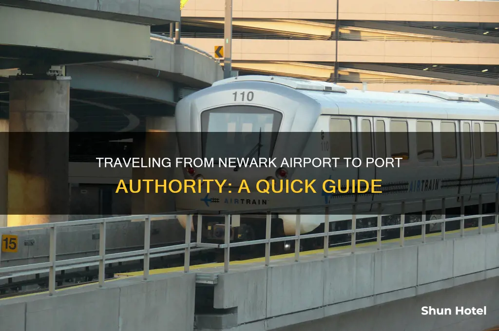 how to get to port authority from newark airport