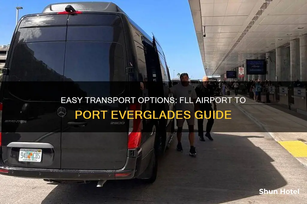 how to get to port from fll airport southwest