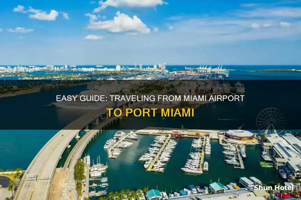 how to get to port miami from airport