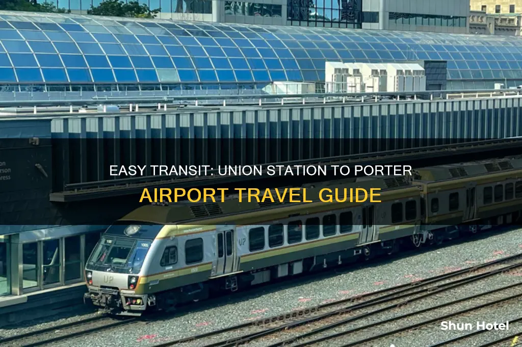 how to get to porter airport from union station