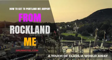 Traveling from Rockland to Portland ME Airport: Easy Route Guide