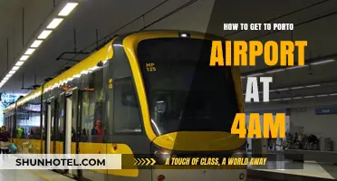 Early Morning Travel Guide: Reaching Porto Airport by 4 AM