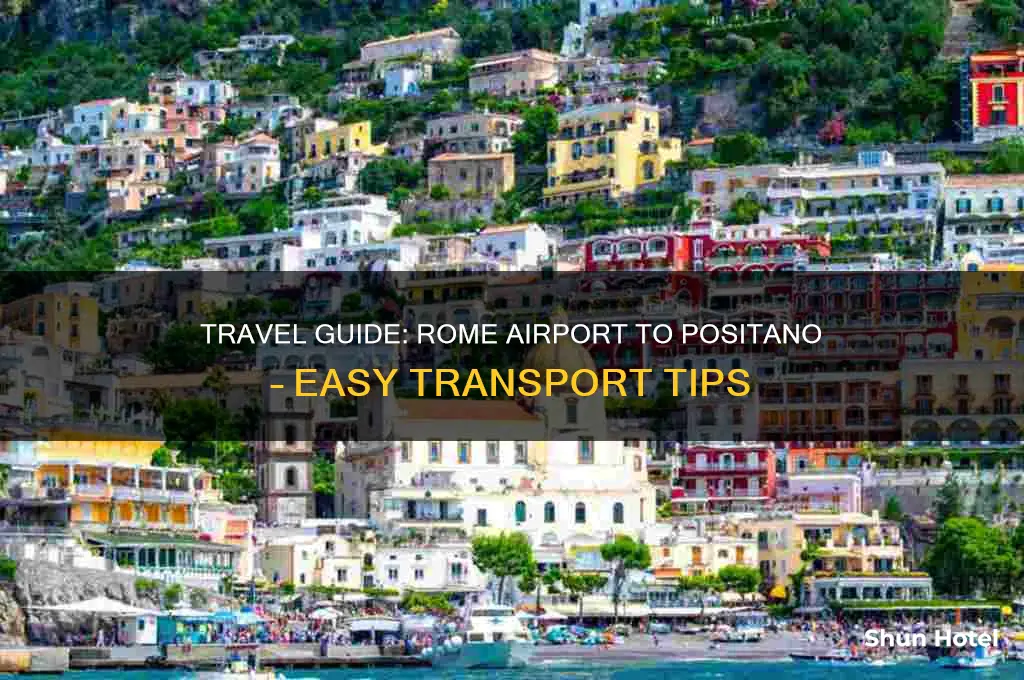 how to get to positano from rome airport
