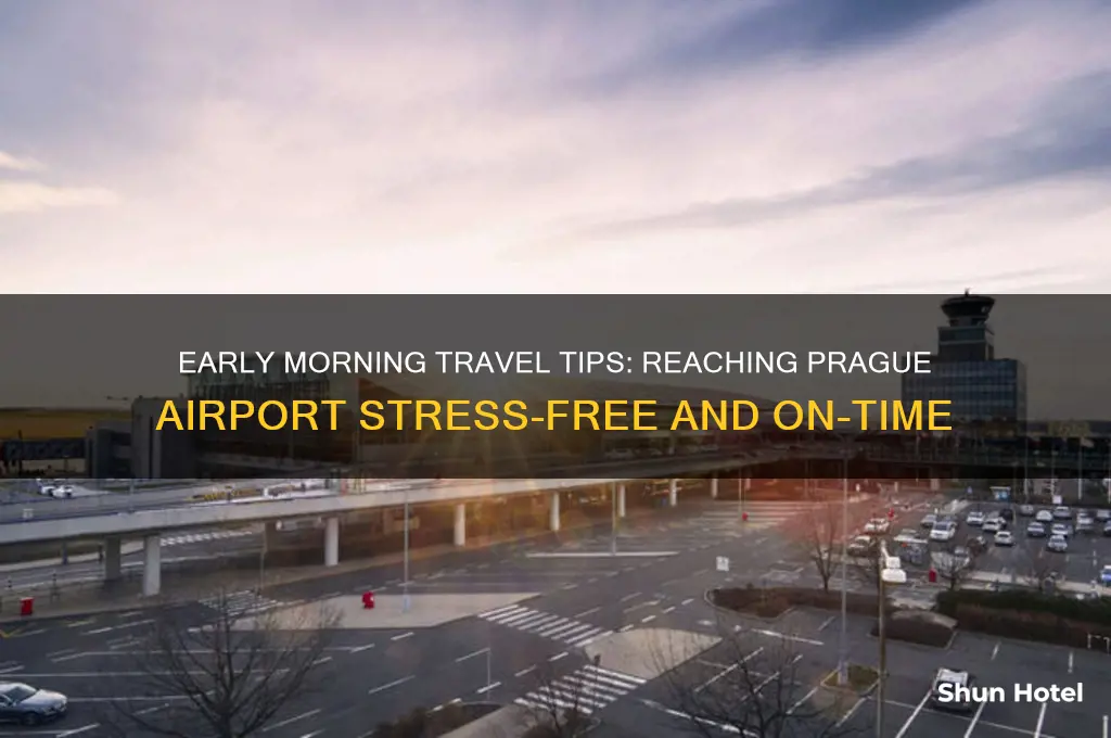 how to get to prague airport early in the morning