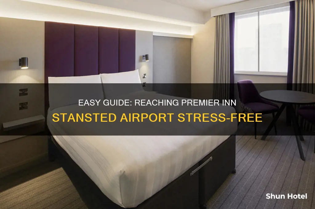 how to get to premier inn stansted airport