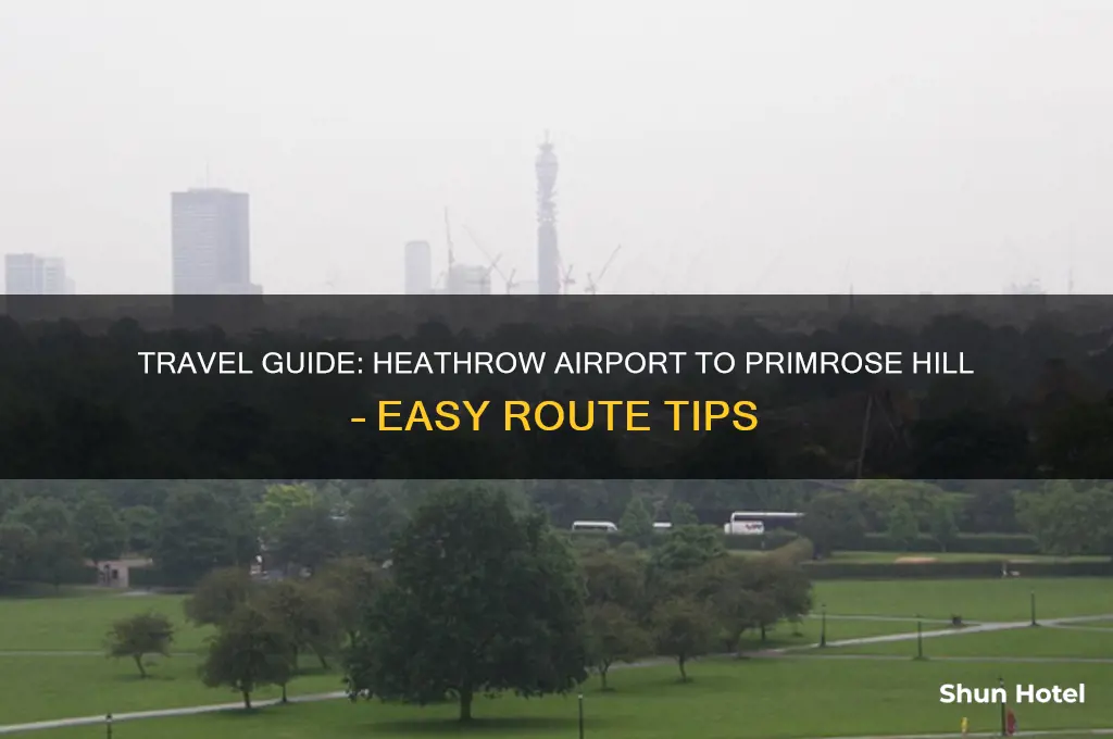 how to get to primerose hil from hearthrow airport