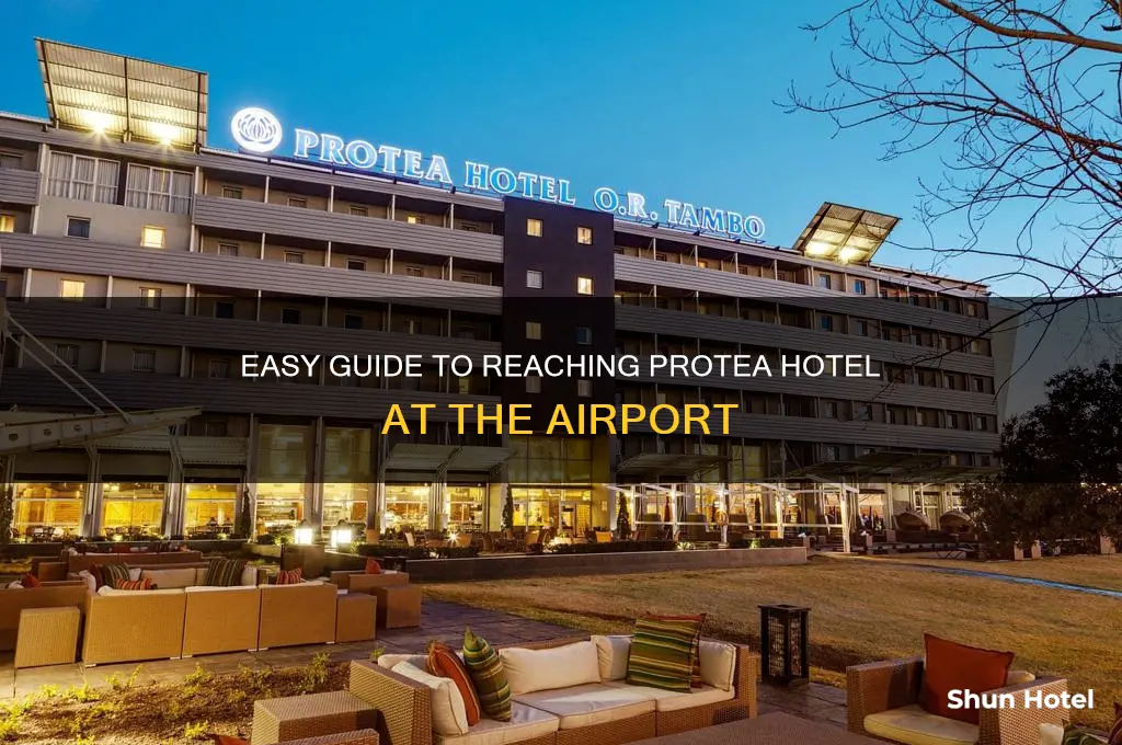 how to get to protea hotel in the airport