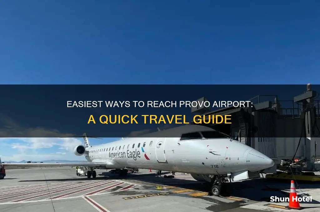 how to get to provo airport