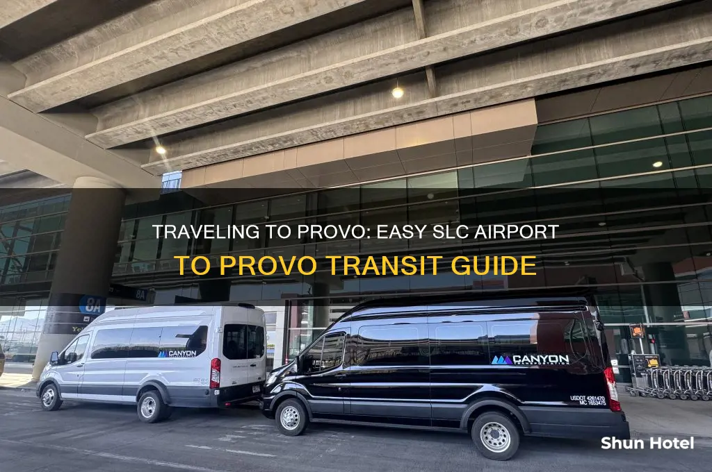 how to get to provo from slc airport