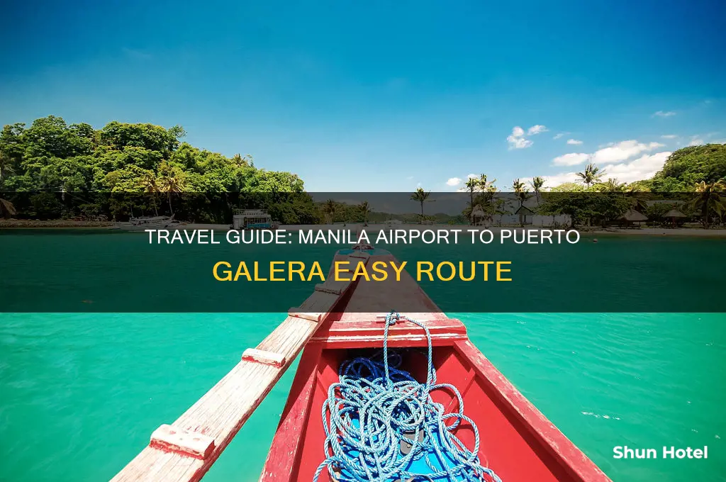 how to get to puerto galera from manila airport
