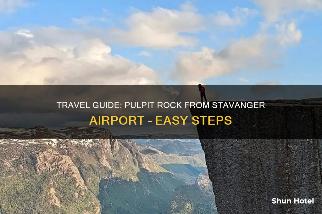 how to get to pulpit rock from stavanger airport