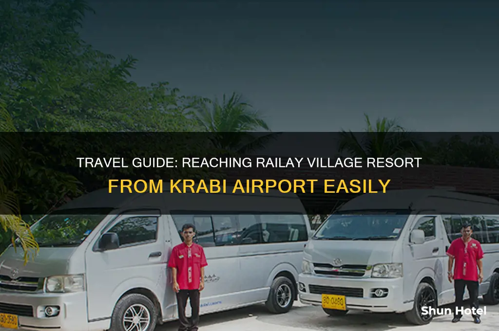 how to get to railay village resort from krabi airport