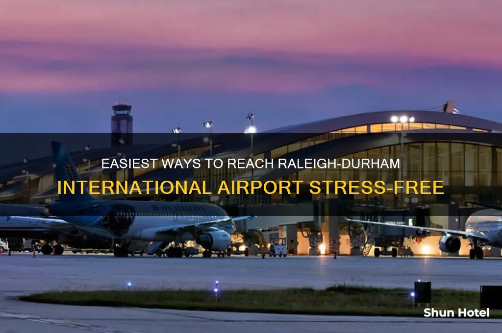 how to get to raleigh airport